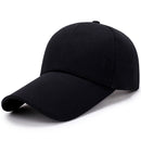 Unisex Hat Plain Curved Sun Visor Hat Outdoor Dustproof Baseball Cap Solid Color Fashion Adjustable Leisure Caps Men Women