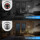 1080P E27 Bulb Camera 2.4G WIFI surveillance Auto Tracking Full Color Night Vision CCTV PTZ Indoor Security Monitor