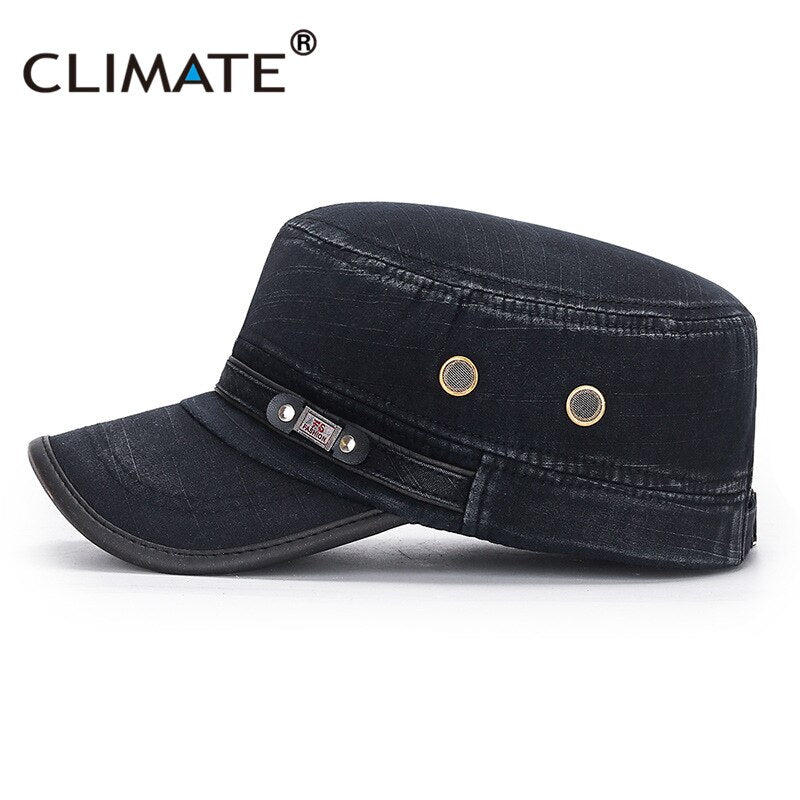 CLIMATE Men Military Army Cap Hat Cap Men Cool Army Simple Military Men Baseball Cap Hat Fishing Hunting Army Hat Caps for Men