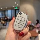 TPU Car Key Case Cover Fob For Hyundai Tucson Sonata Fe Creta ix25 ix35 ix45 i10 i20 i30 i40 Verna Solaris Mistra Elantra Accent