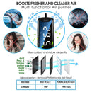120 Million Negative Ion Hanging Neck Air Purifier Personal Wearable Mini Portable Temperature Measurable Air Purifier