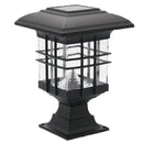 Waterproof Landscape Garden Solar Night Light LED Outdoor Post Deck Cap Column Fence Landscape Lamp Night Security Home Decor
