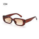 Y2K Square Sunglasses Fashion Colorful Frame Sun Glasses Women Men Retro Street Shooting Shades UV400 Eyeglasses