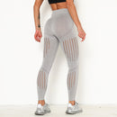 Women Seamless Leggings Sexy Mesh Push Up High Waist Workout Pants Fitness Sport Seamless Leggings Gym Female Slim Legging