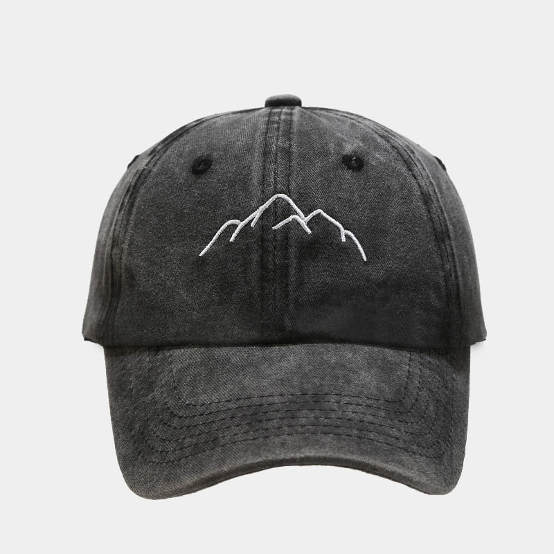 New Mountain Range Embroidery Mens Womens Baseball Caps Adjustable Snapback Hip Hop Caps Fashion Dad Hats Bone Garros