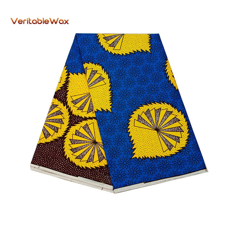 Ankara African prints patchwork textile fabric 100% polyester real wax sewing dress DIY craft tissu breathable pagne A-16