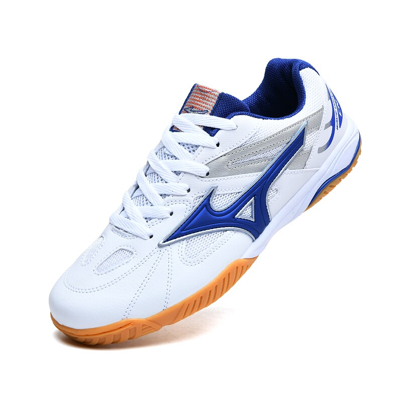 New Table Tennis Shoes Men Mesh Breathable Volleyball Shoes Non-slip Tennis Shoes Lightweight Badminton Shoes