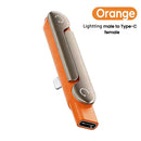 240W USB type-c Lightning Built-in Stand Adapter Multi-function Foldable Converter for phone