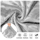 Velvet Elastic Chair Covers Removable Anti-dirty Seat Jacquard  Stretch Chair Covers For Dining Room Kitchen Hotel 1/2/4/6 Pcs