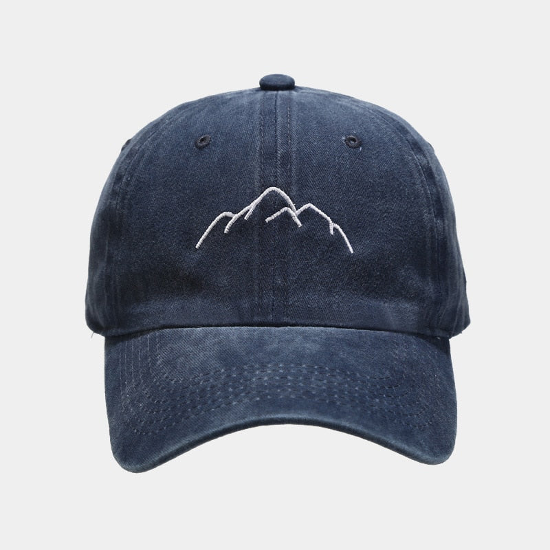 New Mountain Range Embroidery Mens Womens Baseball Caps Adjustable Snapback Hip Hop Caps Fashion Dad Hats Bone Garros