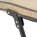 Lounge Chairs,Chaise Lounges,Foldable Steel Outdoor Chaise Lounge,Patio Seating,Beige