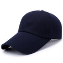 Unisex Hat Plain Curved Sun Visor Hat Outdoor Dustproof Baseball Cap Solid Color Fashion Adjustable Leisure Caps Men Women