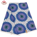 BintaRealWax African Wax Prints Fabric Polyester Ankara Bazin High Quality 6 Yards 3 Yards African Fabric for Party Dress FP6079