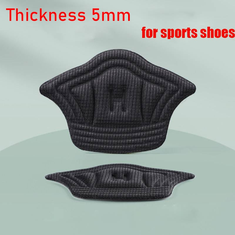 2pcs Shoe Heel Insoles Foot Heel Pad Sports Shoes Adjustable Antiwear Feet Inserts Insoles Heel Protector Sticker Insole Brioche