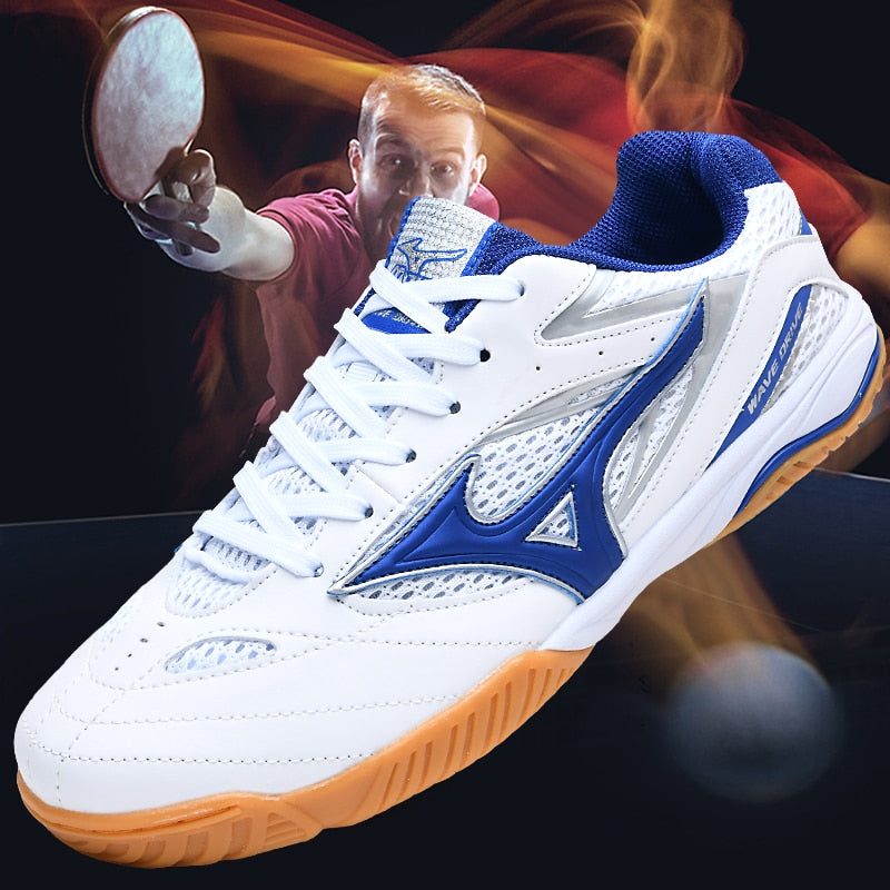 New Professional Table Tennis Shoes for Men and Women Outdoor Fitness Badminton Shoes for Breathable Women's Sports Training