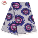 BintaRealWax African Wax Prints Fabric Polyester Ankara Bazin High Quality 6 Yards 3 Yards African Fabric for Party Dress FP6079