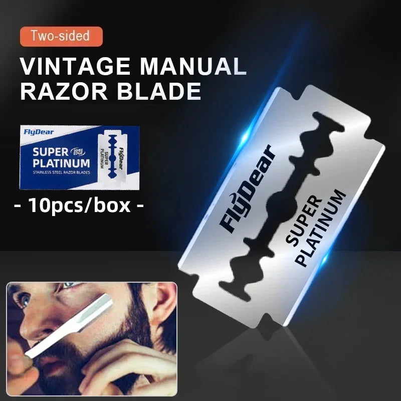 Double Edge Razor Blades Men'S Razor Blades Shaving Stainless Steel Double Razor Shaving Blades For Smooth Precise Clean