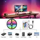 USB Led Strip Light 5050 RGB LED Lights 5V Bluetooth Flexible Ribbon Diode Tape Phone APP Control TV Backlights Room Decoration