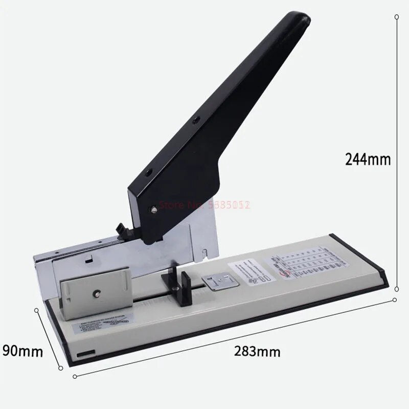 Huapuda Large Capacity Paper Binding Stapler Heavy Duty Stapler Bookbi
