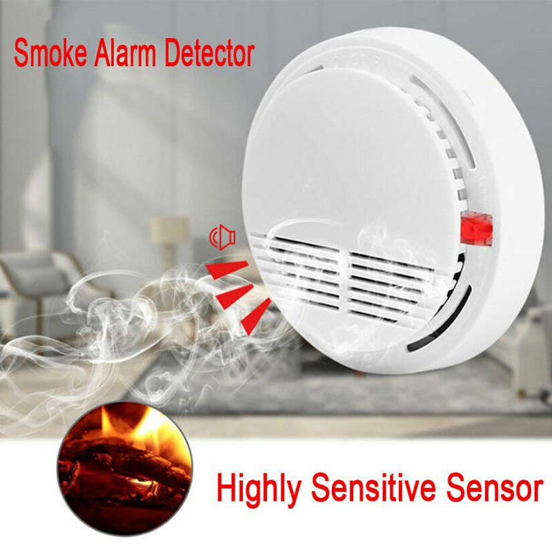 C5 Smoke Detector Fire Sentry Alarm Home Fire Safety Battery Operated Fire Alarm Life Safety Early Warning accessories appliance