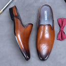 Luxury Men's Slippers Genuine Leather Loafers Men Moccasins Casual Non-slip Man Shoes Italian Summer Fashion Half Shoes For Men