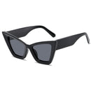 SHAUNA Oversized Cat Eye Sunglasses UV400
