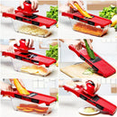 Vegetable Chopper Vegetable Slicer 6 Blades Potato Peeler Carrot Cheese Grater vegetable slicer Kitchen Accessories