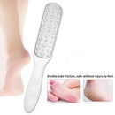 Foot Care Tool Double-sided Stainless Steel Footplate Foot Grinder Files for Feet Dead Skin Callus Peel Remover
