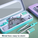 7 Pcs/set Compass Ruler Set Multi-function Mathematical Rulers Professional Drawing Tools School Supplies Students Stationery