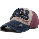 Fashion Vintage Washed Cotton Baseball Cap Digit 1962 Embroidery Snapback Hat Visor Hip Hop Caps
