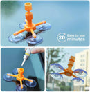 Car Windshield Repair Kit - with Pressure Syringes for Fix Windshield Chips, Cracks, Bulls-Eye, Star-Shaped and Half-Moon Cracks