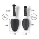 1 Pair Plastic Shoe Tree Shaper Shapes Stretcher Adjustable For Women Men Unisex Black