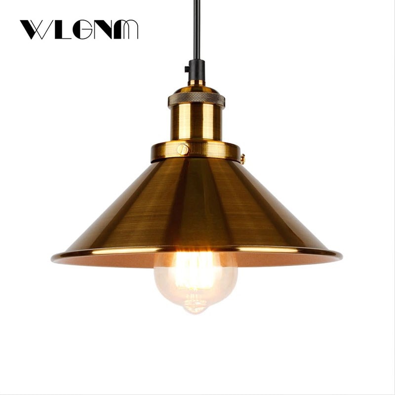 Pendant Light Lamp Lighting Hanging Lamps for Ceiling Retro Industrial Home Decor Lights Fixture