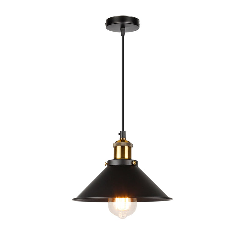 Vintage Chandelier Industrial Pendant Lamp Retro Loft 3 Heads Hanging Light Highquality Black Gold Creative Dining Room Lighting