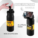 New Vacuum Stainless Steel Cup, Hot and Cold Insulated Stainless Steel Water Bottle with Straw, Vacuum Bottle
