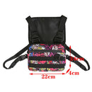 Functional Tactical Chest Bag For Men Fashion Bullet Hip Hop Vest Streetwear Bag Waist Pack Unisex Black Chest Rig Bag 899