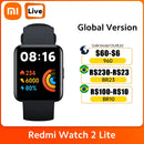 Global Version Xiaomi Redmi Watch 2 Lite Smartwatch 1.55" HD GPS Smart Watch Blood Oxygen Sport Bracelets Bluetooth 5.0 Mi Band