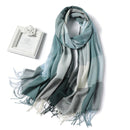 Scarf Plaid Long Shawl Fashion Headband Wraps Women Scarves Bandana Hijab Tassels Female Foulard Cotton Feeling Stoles