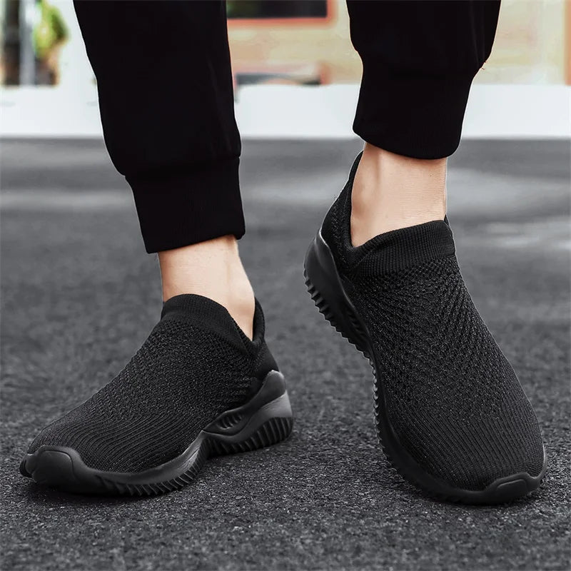 New Mesh Autumn Shoes For Men Loafers Breathable Men's Sneakers Fashion Lightweight Casual Shoe Tenis Masculin Zapatillas Hombre