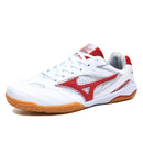 New Table Tennis Shoes Men Mesh Breathable Volleyball Shoes Non-slip Tennis Shoes Lightweight Badminton Shoes