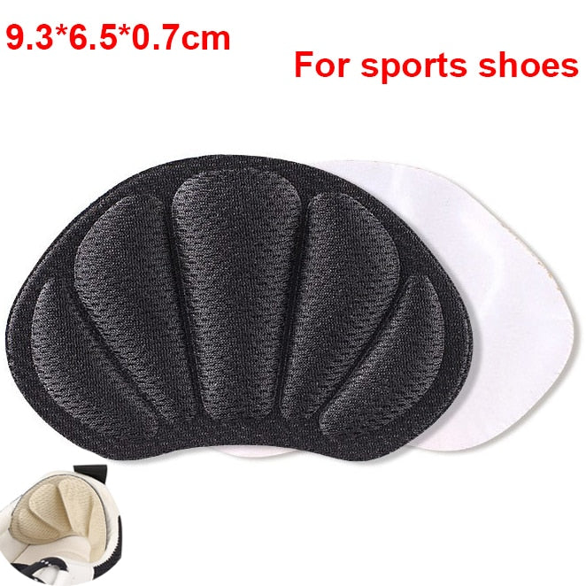 2pcs Shoe Pad Foot Heel Cushion Pads Sports Shoes Adjustable Antiwear feet Inserts Insoles Heel Protector Sticker Insole brioche