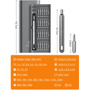 51 in 1 Screwdriver Set Button Type Mini Tool Kits Hand Tools for iPhone Watch Laptop Phone Precision Repair Tools Complete 2023