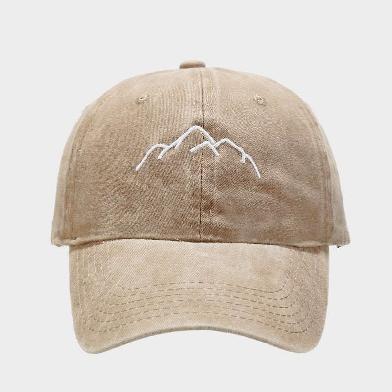 New Mountain Range Embroidery Mens Womens Baseball Caps Adjustable Snapback Hip Hop Caps Fashion Dad Hats Bone Garros