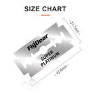 Double Edge Razor Blades Men'S Razor Blades Shaving Stainless Steel Double Razor Shaving Blades For Smooth Precise Clean