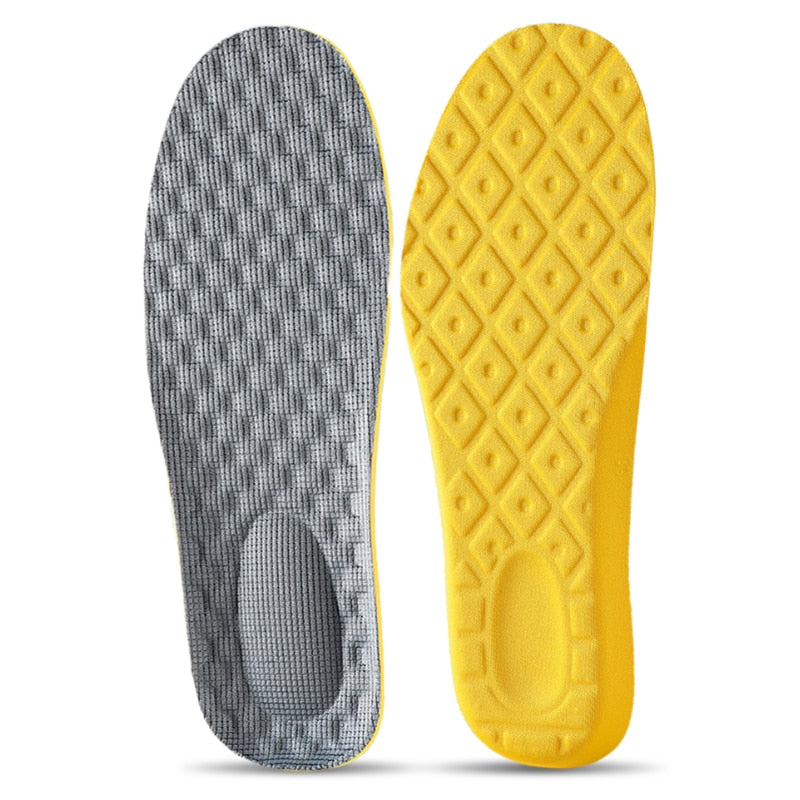 New Sport Shoes Insole Comfortable Plantar Fasciitis Insoles for Feet Man Women Orthopedic Shoe Sole Running Accessories