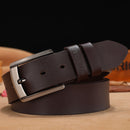 Men high quality genuine leather belt luxury designer belts men cowskin fashion Strap male Jeans for man cowboy free shipping