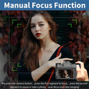 4K HD Digital Camera Vlogging Camcorder for Youtube WIFI Webcam Wide Angle 16X Digital Zoom 48MP Photography 3 Inch Flip Screen