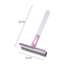 3 In 1 Spray Scrape Wipe Window Squeegee Glass Cleaner Window Wiper Scraper Cleaning Shower Squeegee for Household Cleaning Tool