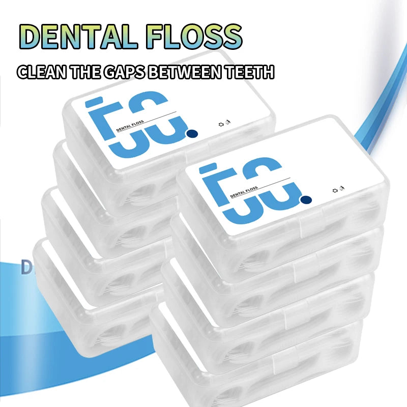 500/300/150/50pcs Ultra-Fine Toothpicks, Home Set, Portable and Disposable Care Floss, Portable Floss Stick, Oral Care, Deep