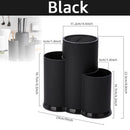 Knife Holder Multi-purpose Utensils Kitchen Cutlery Storage Cylinder Storage Box Storage Rack Shelf For Knives